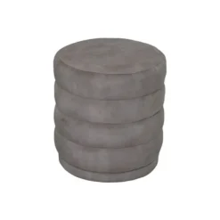 HSM Sittpuffar>Rund puff i tyg 45 x 45 x 40