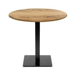 Matbord>Rundt bord Ø 70 cm - modell Milan slovensk ek