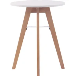 BellaFurn Matbord>Rundt köksbord - matbord - MDF -blad, golvvänliga mössor | Storlek: 60 cm