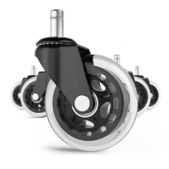 Kontorsmöbler>Sats om 4, kontorsstolsrullar, för repfria golv, 10 mm x