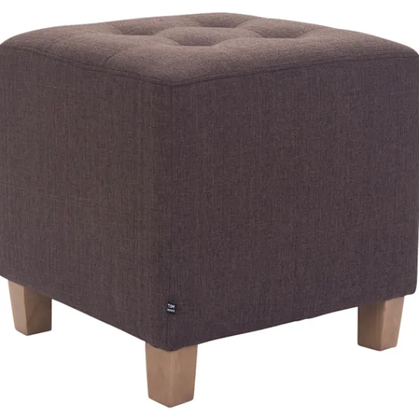 BellaFurn Sittpuffar>Seat Pall, Ottoman - Modern Elegant Design med hållbara dammbeläggningar, komfort och styrka Färg: Grönt