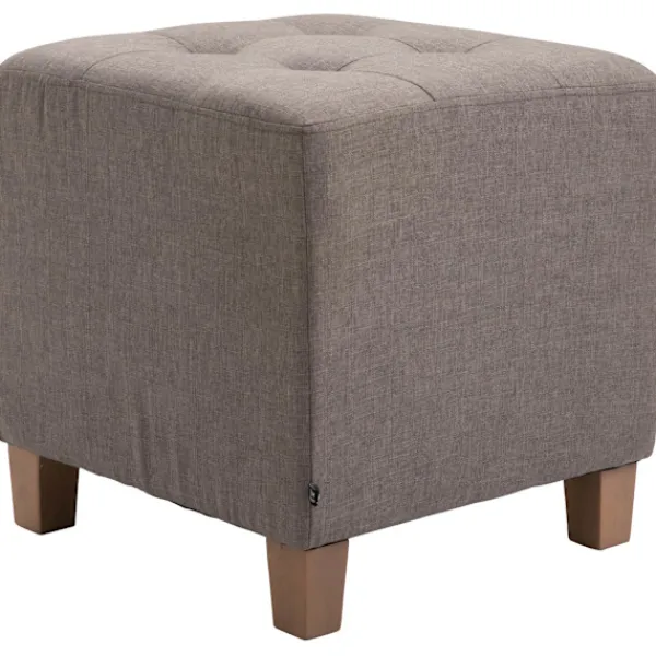 BellaFurn Sittpuffar>Seat Pall, Ottoman - Modern Elegant Design med hållbara dammbeläggningar, komfort och styrka Färg: Grönt