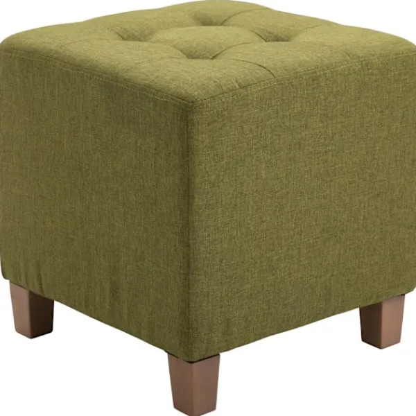 BellaFurn Sittpuffar>Seat Pall, Ottoman - Modern Elegant Design med hållbara dammbeläggningar, komfort och styrka Färg: Grönt