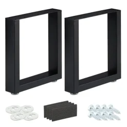 B2X Småbord>set med 2 bordslöpare svart