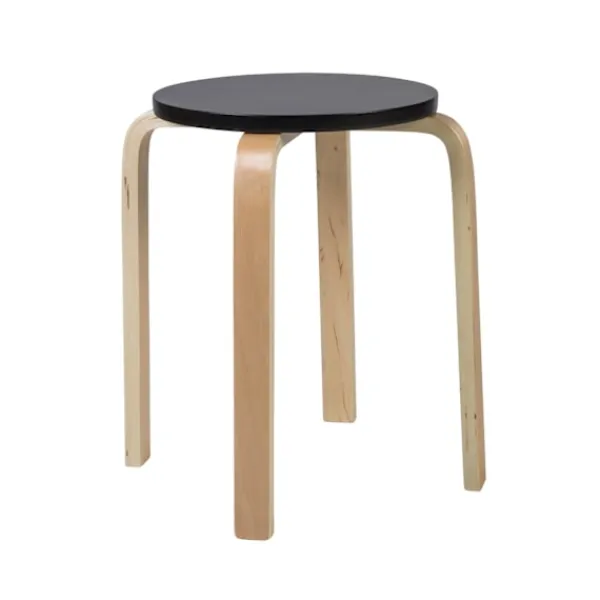 Home4You Pallar>Set med 2 produkter. Pall SIXTY-1 svart