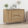 vidaXL Sideboards>Sideboard Artisan Ek 101,5 x 35 x 70 cm Konstruerat trä