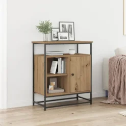 vidaXL Sideboards>Sideboard Artisan Ek 69 x 35 x 80 cm Konstruerat trä