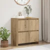 vidaXL Sideboards>Sideboard Artisan Ek 70 x 41 x 75 cm Konstruerat trä