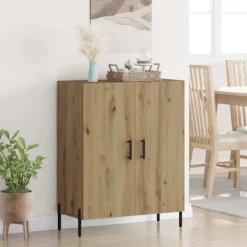 vidaXL Sideboards>Sideboard Artisan Ek 69,5 x 34 x 90 cm Konstruerat trä