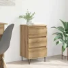 vidaXL Byråer>Sideboard Artisan Ek 40 x 35 x 70 cm Konstruerat trä och järn