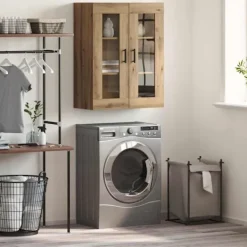 vidaXL Sideboards>Sideboard Artisan Ek 69,5 x 34 x 90 cm Konstruerat trä