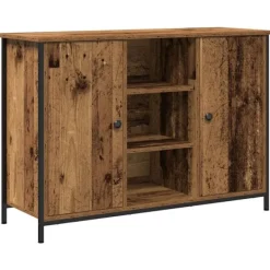 vidaXL Sideboards>Sideboard Gammalt trä 100 x 35 x 70 cm