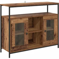 vidaXL Sideboards>Sideboard Gammalt trä 100 x 35 x 80 cm Konstruerat trä