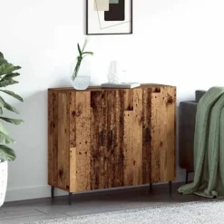 vidaXL Sideboards>Sideboard Gammalt trä 90 x 34 x 80 cm Konstruerat trä