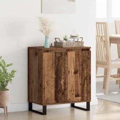 vidaXL Sideboards>Sideboard Gammalt trä 60 x 35 x 70 cm Konstruerat trä