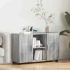 vidaXL Sideboards>Sideboard Grå Sonoma 88,5 x 30,5 x 55,5 cm Konstruerat trä