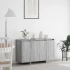 vidaXL Sideboards>Sideboard Grå sonoma 120 x 41 x 75 cm Konstruerat trä