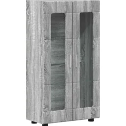 vidaXL Sideboards>Sideboard Grå Sonoma 55,5 x 29 x 100 cm Konstruerat trä