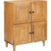 vidaXL Sideboards>Sideboard Ljusbrun 33.5 x 60 x 75 cm