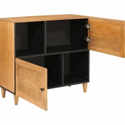 vidaXL Skåp>Sideboard Ljusbrun 33,5 x 80 x 75 cm