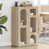 vidaXL Sideboards>Sideboard Sonoma-ek 59 x 35 x 100,5 cm Konstruerat trä