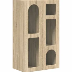 vidaXL Sideboards>Sideboard Sonoma-ek 59 x 35 x 100,5 cm Konstruerat trä