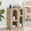 vidaXL Sideboards>Sideboard Sonoma-ek 59 x 35 x 80.5 cm Konstruerat trä