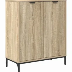 vidaXL Sideboards>Sideboard Sonoma-ek 69,5 x 33 x 82 cm Konstruerat trä