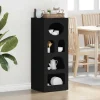 vidaXL Sideboards>Sideboard Svart 40 x 35 x 100,5 cm Konstruerat trä