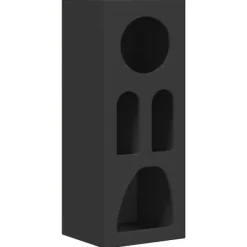 vidaXL Sideboards>Sideboard Svart 40 x 35 x 100.5 cm Konstruerat trä