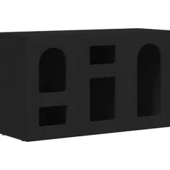 vidaXL Sideboards>Sideboard Svart 100 x 35 x 59 cm Konstruerat trä