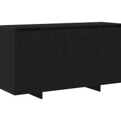 vidaXL Sideboards>Sideboard Svart Ek 135 x 41 x 75 cm Konstruerat trä