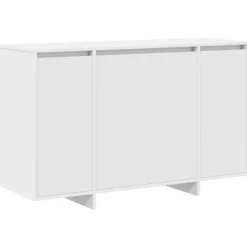 vidaXL Sideboards>Sideboard Vit 120 x 41 x 75 cm Konstruerat trä