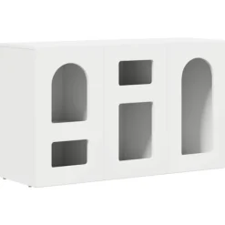 vidaXL Sideboards>Sideboard Vit 100 x 35 x 59 cm Konstruerat trä