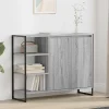 vidaXL Sideboards>Sidokabinett Grå Sonoma 96.5 x 30 x 75 cm Konstruerat trä