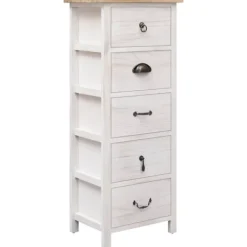 vidaXL Byråer>Sidoskåp 35x25x87 cm kejsarträ