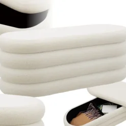 tectake Kistor & Koffertar>Sittbänk med generöst förvaringsutrymme Altu