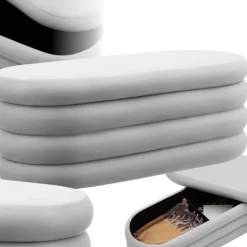 tectake Kistor & Koffertar>Sittbänk med generöst förvaringsutrymme Altu