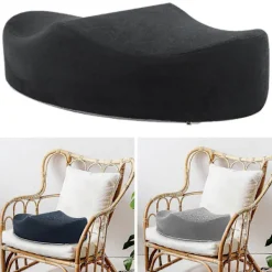 Sittpuffar>Sittdyna Memory Foam Ergonomisk Stolsdyna Bekväm Hållningsstöd Kudde För Hemmakontor -Yx