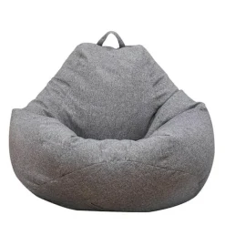 Sittsäckar>Sittpuff för vuxna, sofföverdrag, inomhus, utan fyllning 90-110cm