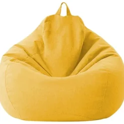 Sittsäckar>Sittpufföverdrag för vuxna och barn, inomhus vilstol förvaringsväska (100×120cm) KLB