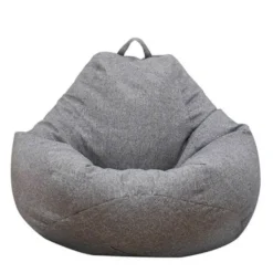 Sittpuffar>Sittpufföverdrag för vuxna, soffa, inomhus, utan fyllning 80-90cm