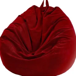 Sittsäckar>Sittsäck i manchester utan fyllning, gaming-sittsäcksstol för vuxna och barn, hög rygg, bekväm för inomhus- och utomhusbruk, stor