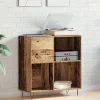 vidaXL Skåp>Skivskåp med hylla artisan ek 85 x 38 x 89 cm Konstruerat trä