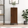 vidaXL Skåp>Skänk brun ek 34,5x34x90 cm konstruerat trä