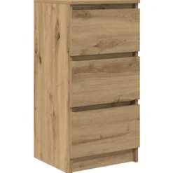 vidaXL Byråer>Skänk hantverksmässig ek 37,5x35x76 cm konstruerat trä