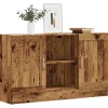 vidaXL Skåp>Skänk åldrat trä 120x30,5x70 cm konstruerat trä