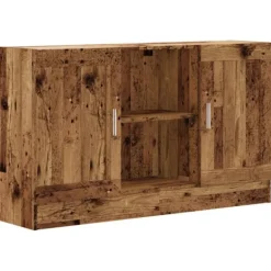 vidaXL Skåp>Skänk åldrat trä 120x30,5x70 cm konstruerat trä