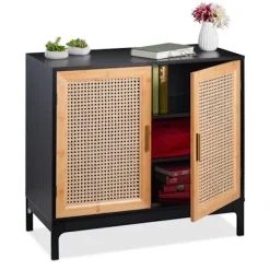 Northio Skåp>Skänk med 2 dörrar i rotting