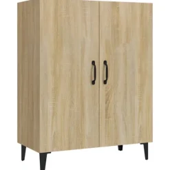 vidaXL Skåp>Skänk sonoma-ek 70x34x90 cm konstruerat trä